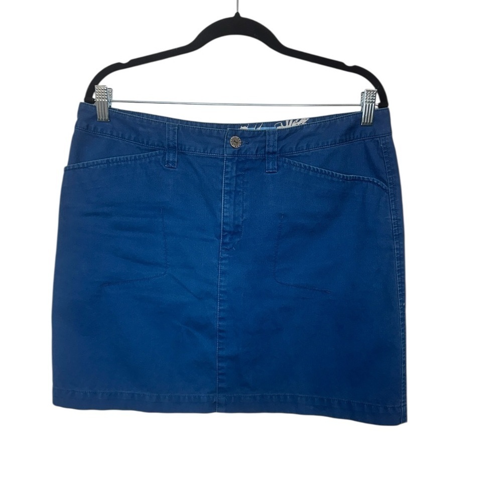 Helly Hansen Cotton Mini Skirt Blue